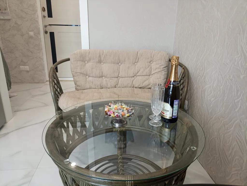 Квартира Отличная квартира-студия с видом на море на первой линии — Анапа