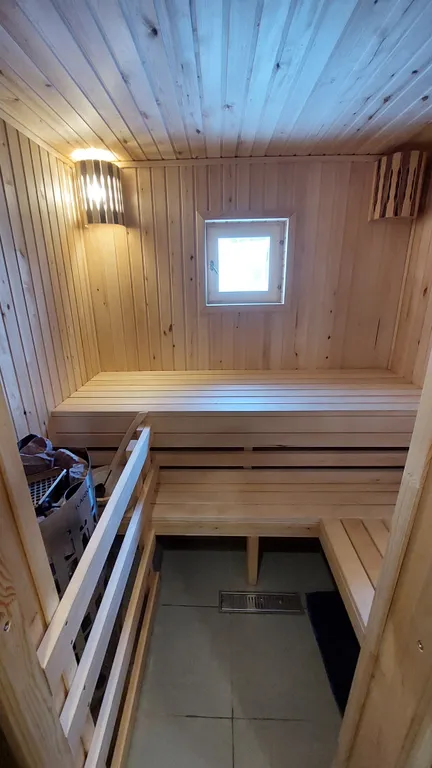 Домик на горе с сауной