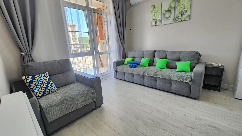 Квартира Уютная студия с видом на бассеин — аренда посуточно в Сукко