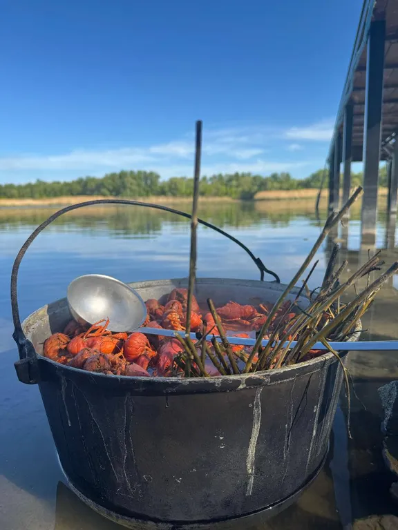 Дом на берегу Дона в этнохуторе Старозолотовский