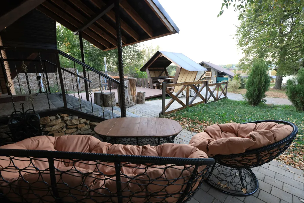 Коттедж Шале с чаном