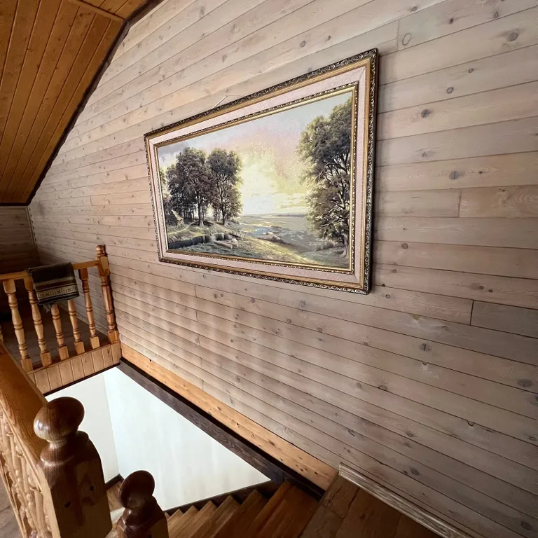 Шале с видом на горы в природном парке