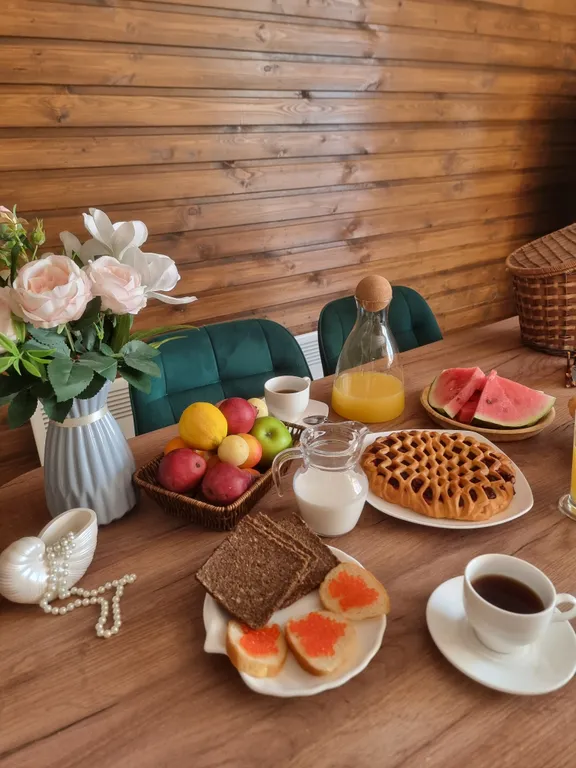 Просторный домик для семейного отдыха вблизи леса