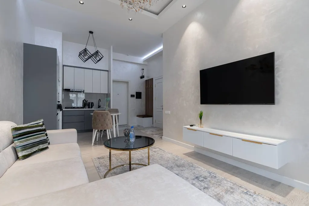 Квартира в Ташкент Сити на Бульваре рядом с фонтаном