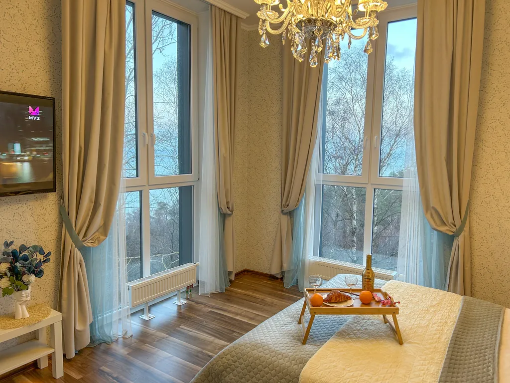 Квартира Квартира Сан Сити 26 с одной спальней с видом на море, на 4 этаже — Светлогорск