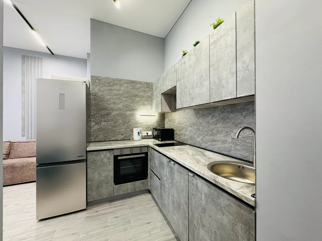 Квартира с евроремонтом в стиле лофт