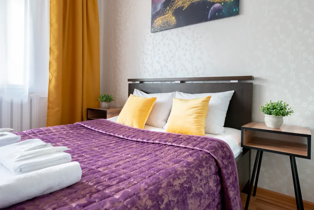 Просторная квартира недалеко от МНТК, с тренажерами, гостиничный сервис