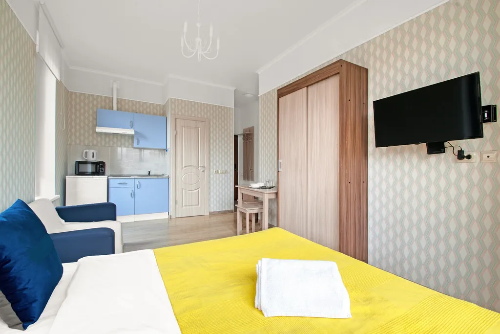 Квартира Квартира Уютная студия — Москва