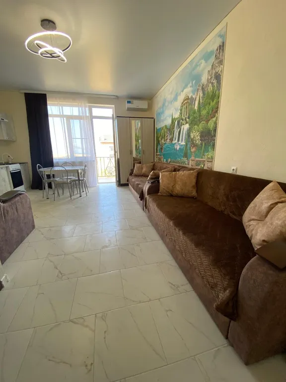 Квартира Апартаменты Люкс с кухней и балконом  с видом на море — Анапа