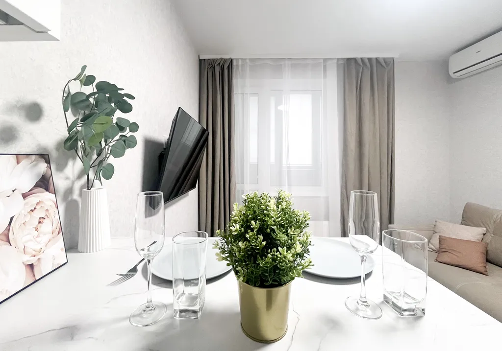 Прекрасная студия с лоджией