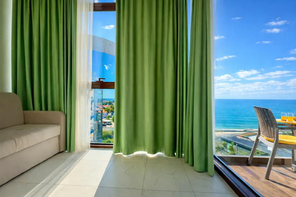 Квартира Квартира Люкс с видом на море и балконом — Лазаревское