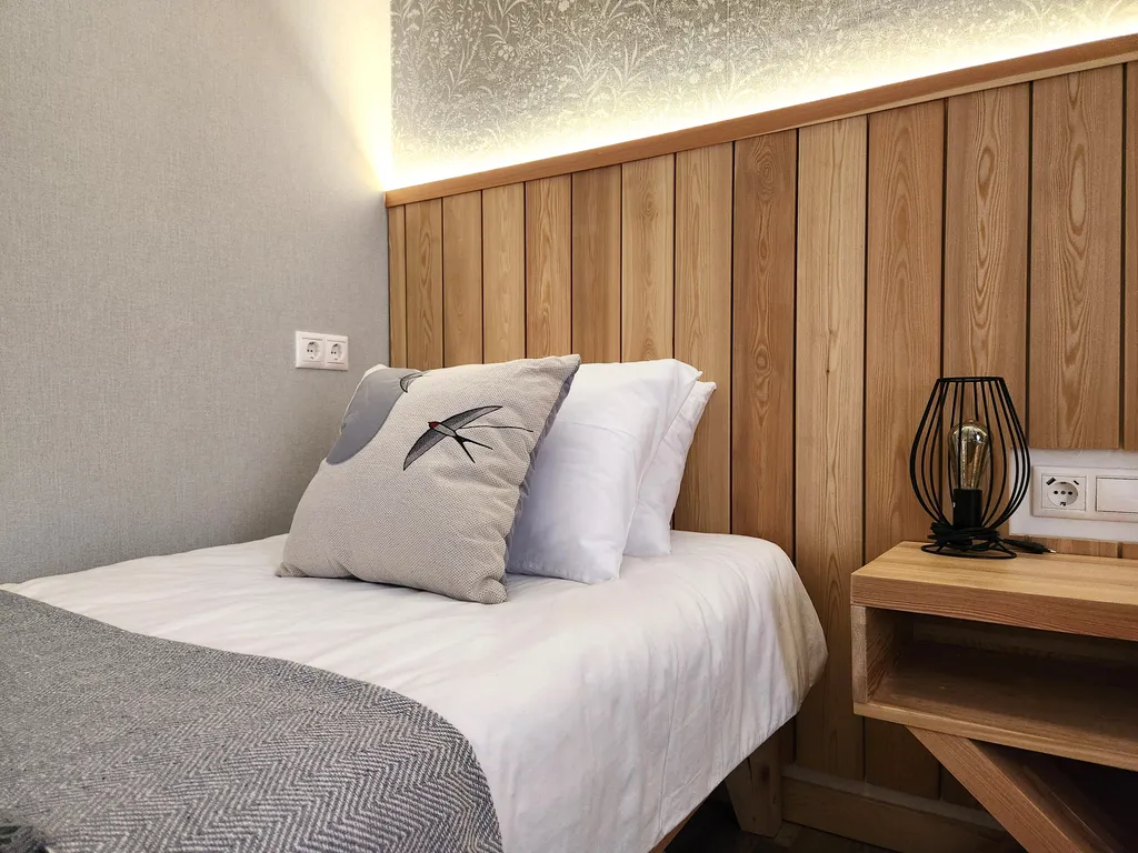 Двухкомнатные апартаменты с видом на горы