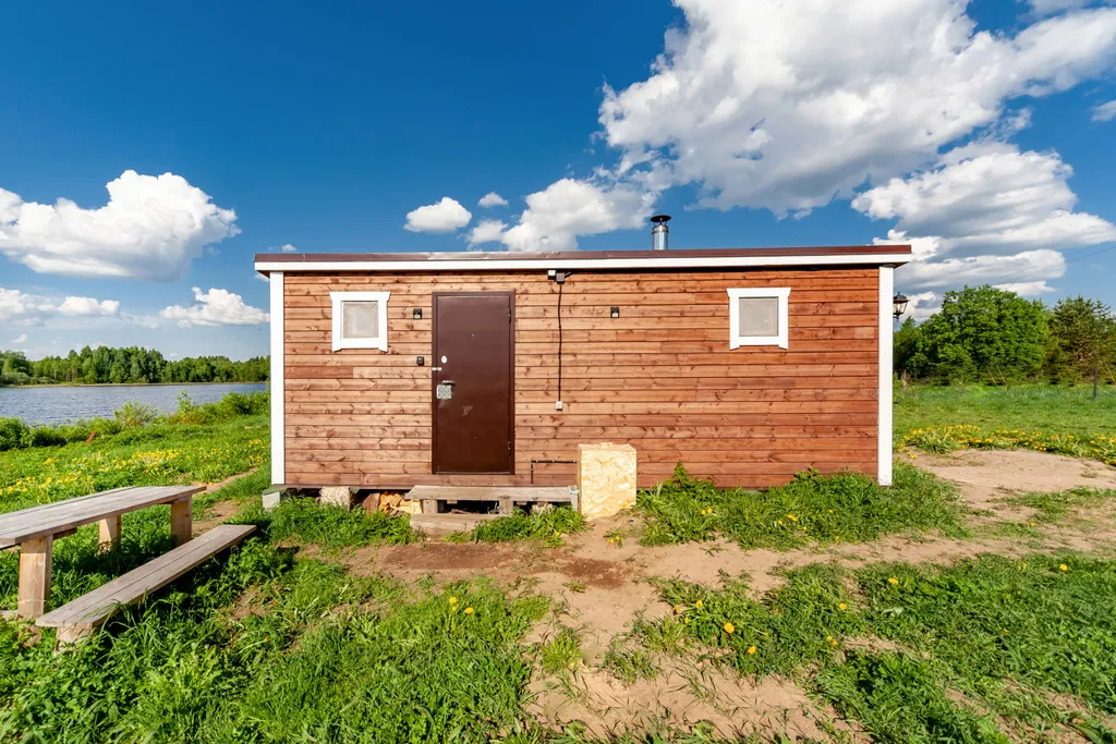 Домик с баней