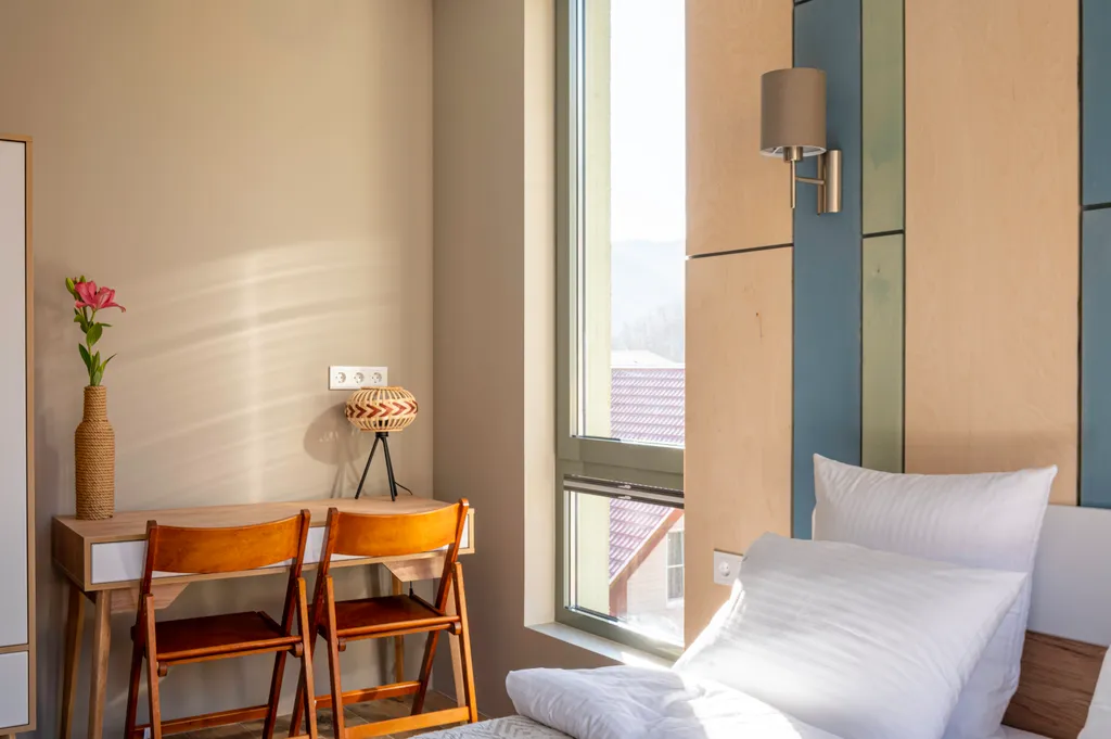 Апартаменты в Куб-терра, Голубой лён