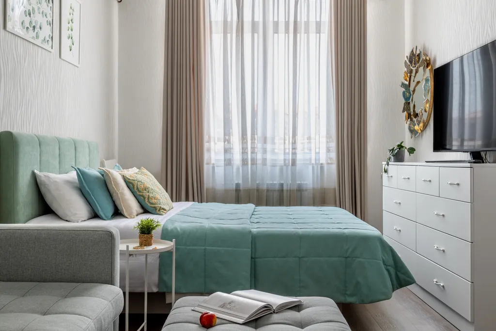 Квартира Квартира Апартамент Свежесть с видом на море — Геленджик