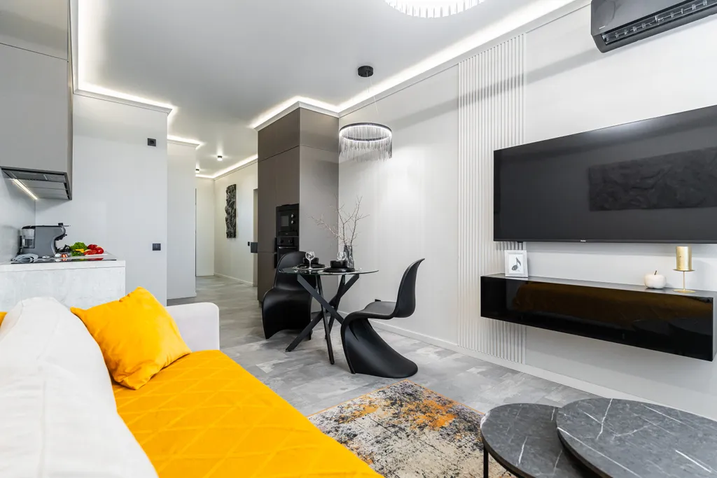 Квартира Дизайнерские апартаменты Black&White — Новороссийск