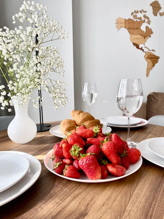 Уютная евро двухкомнатная квартира в ЖК Сердце Ростова