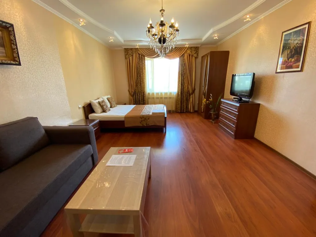 Номер в виде однокомнатной квартиры с кухней