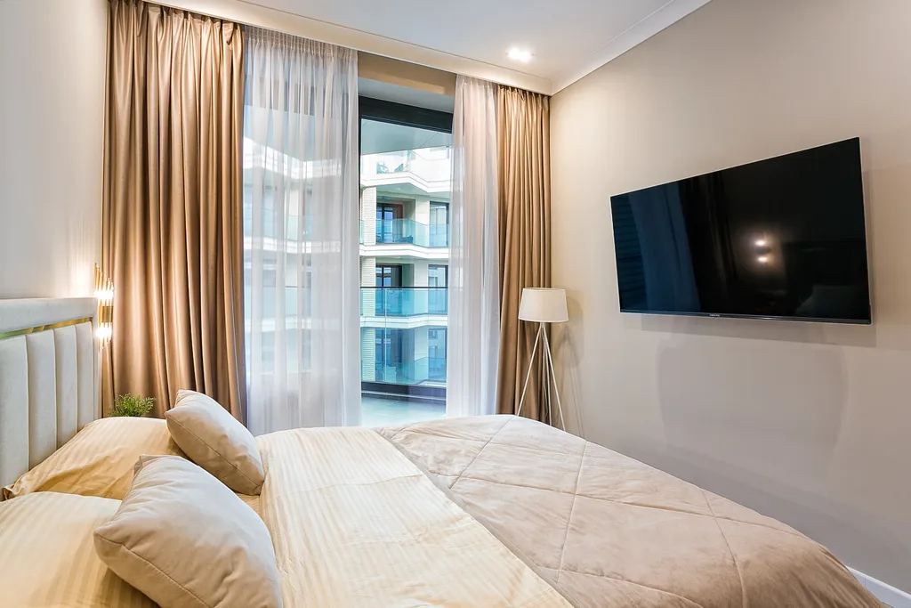 Апартаменты в Скай Плаза у моря с двумя террасами