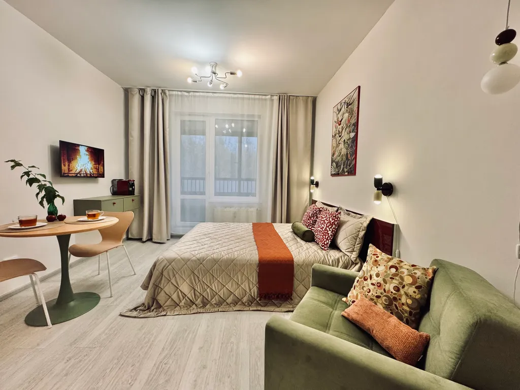 Квартира Квартира Студия для 2-3 гостей у Елагина острова — Санкт-Петербург