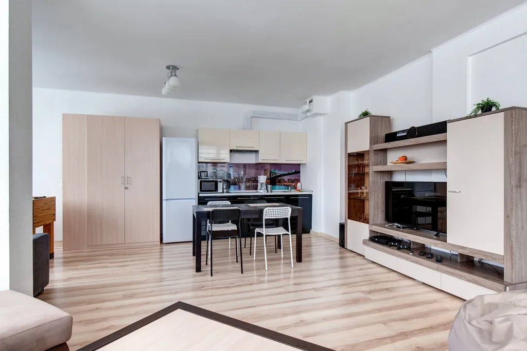 2-е апартаменты для 9 гостей с парковкой и панорамным видом