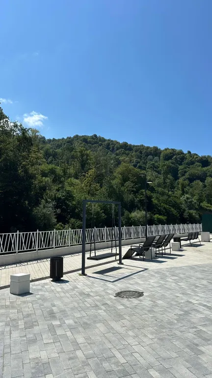 Современная студия с новым ремонтом