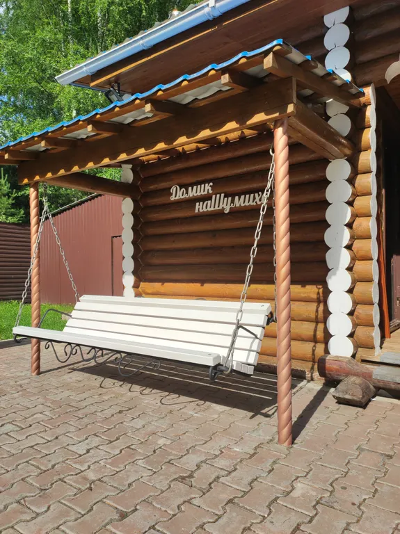 Уютный дом с камином и кедровой баней-бочкой на дровах