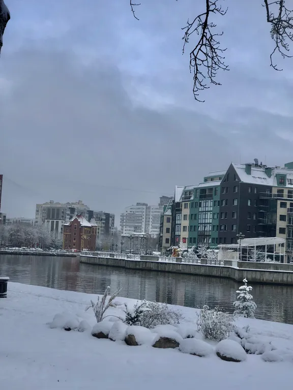 Квартира Квартира в сердце города с видом на реку — Калининград