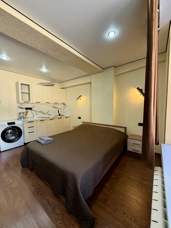 Квартира-студия с видом на горы