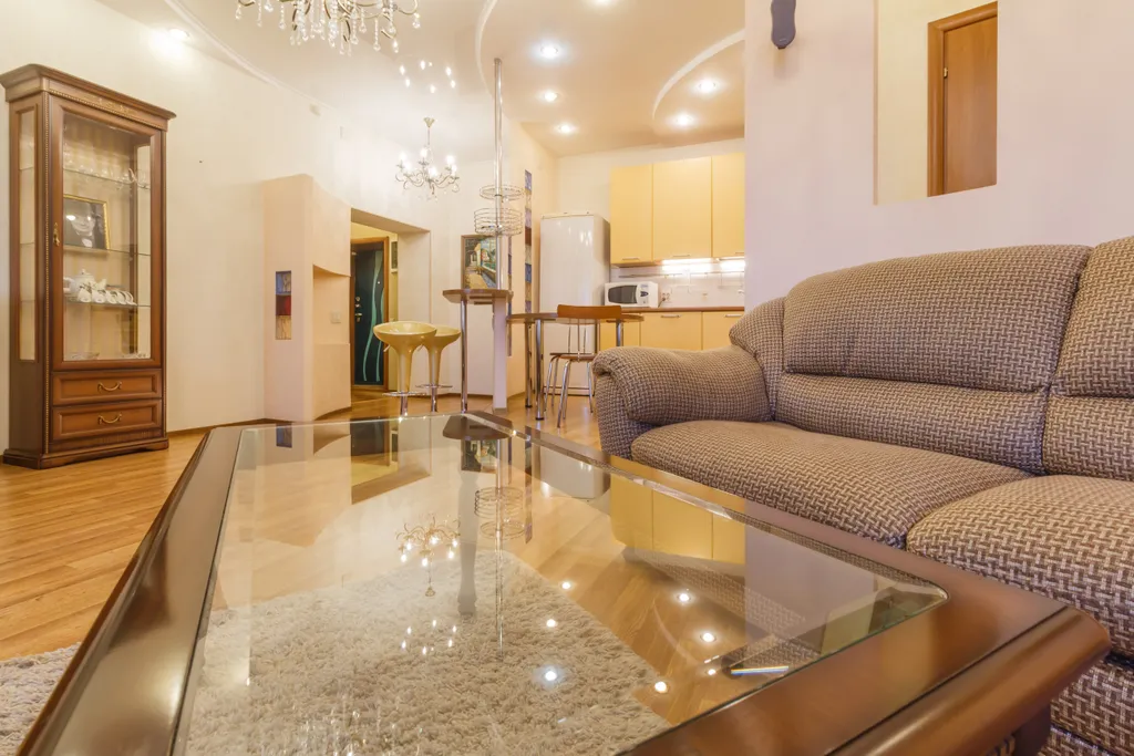 Отличная квартира с домашним кинотеатром и джакузи