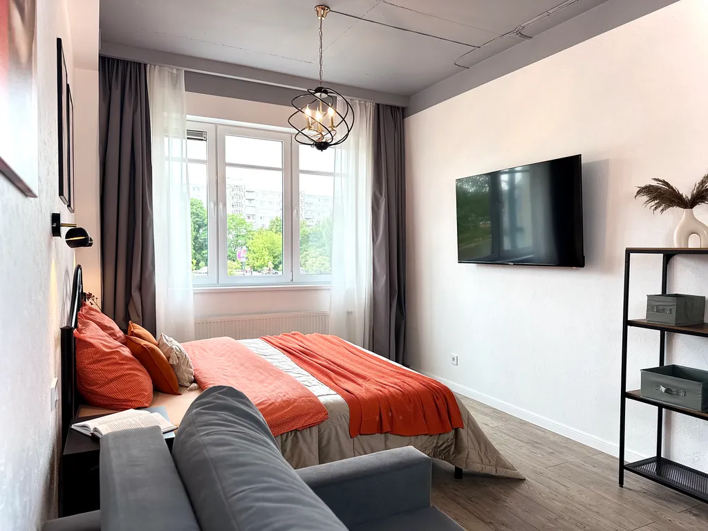 Квартира Квартира Каникулы в Кениге с видом на реку и набережную Рыбной деревни — Калининград