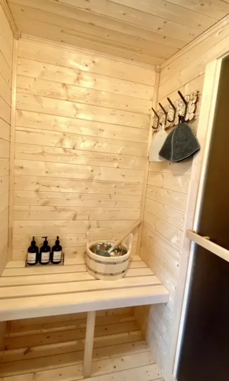 Домик с баней и чаном