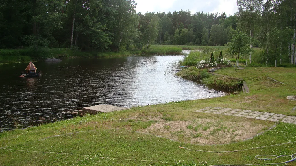 Коттедж Дом на берегу речки — Приозерск