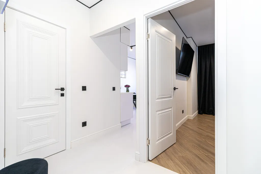 Квартира Светлая квартира с дизайнерским ремонтом Алисой и качелями в спальне — Краснодар