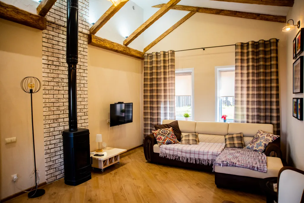 Дом у соснового леса со всеми удобствами