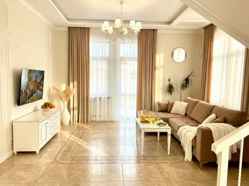 Прекрасный просторный дом для отдыха в лучшем районе