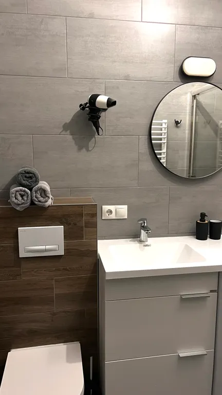 Просторная новая квартира для семейного отдыха в 10 минутах от моря