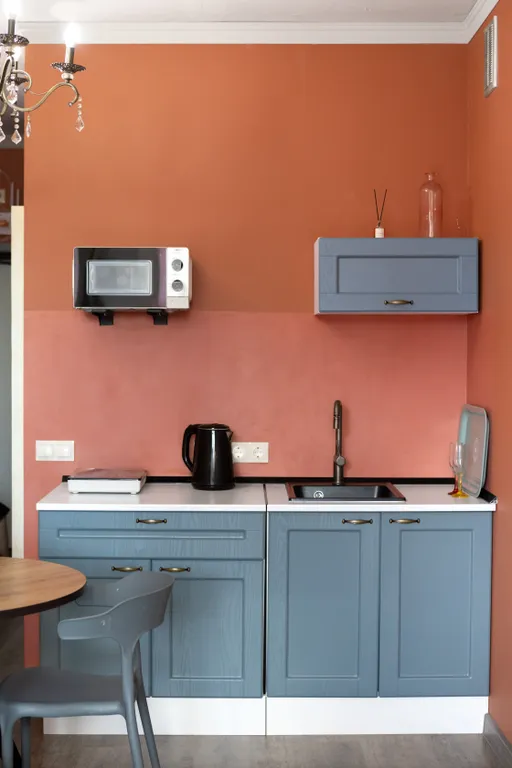 Квартира Квартира Студия в центре Яблони большой двуспальной кроватью — Уфа