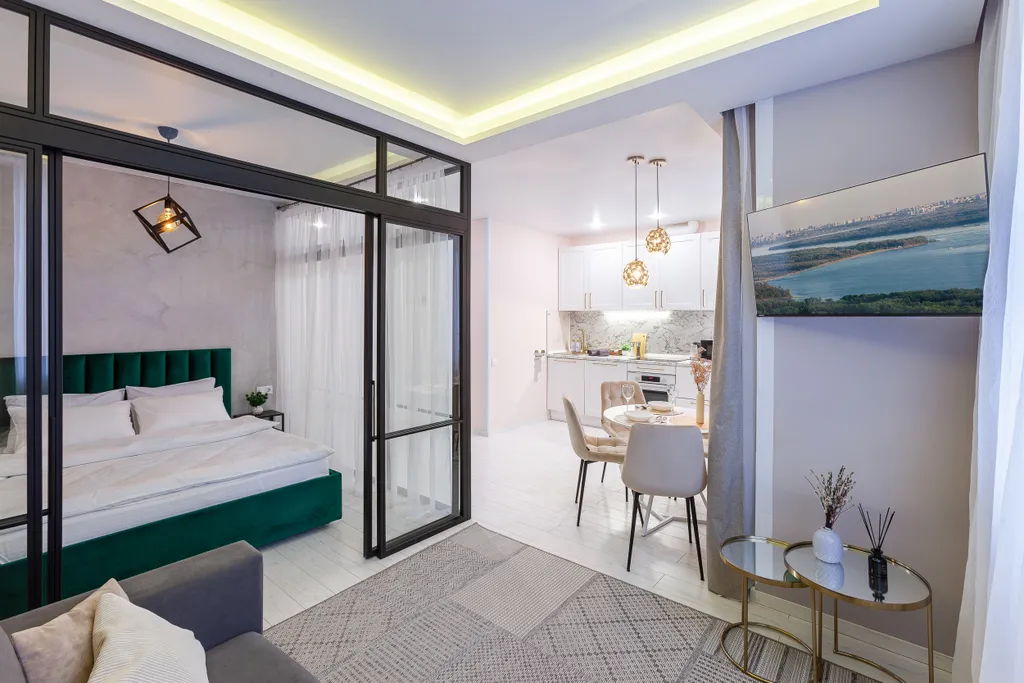 Квартира Квартира Дизайнерская студия в географическом центре Сaмaры в ЖК Центральный — Самара