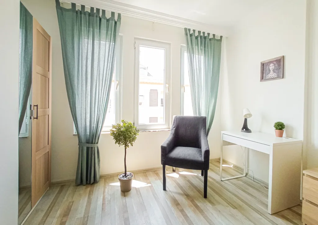 Уютная 1-комнатная квартира в 7 минутах от пляжа Клеопатра