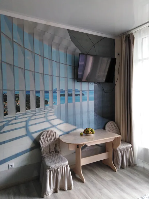 Студия с видом на море