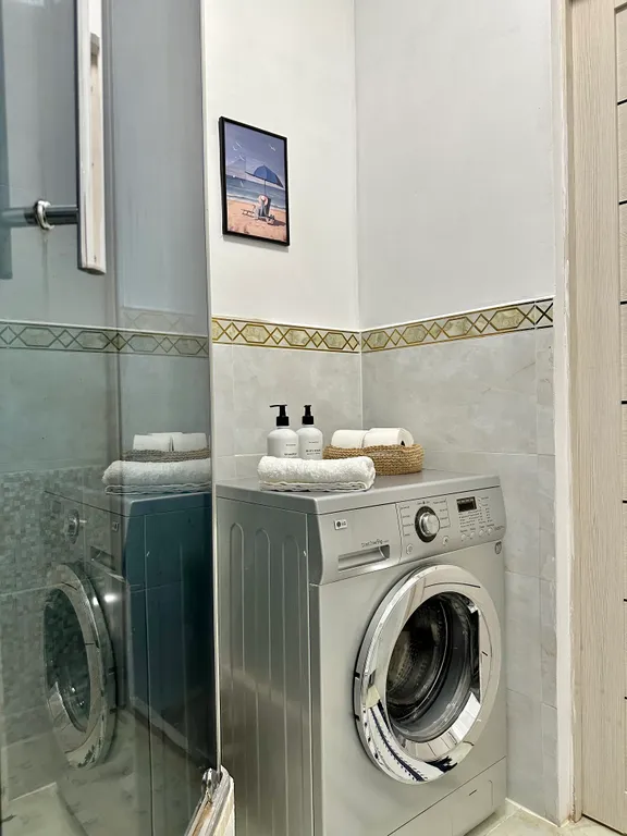 Красивая квартира Канкун в морском стиле в центре города