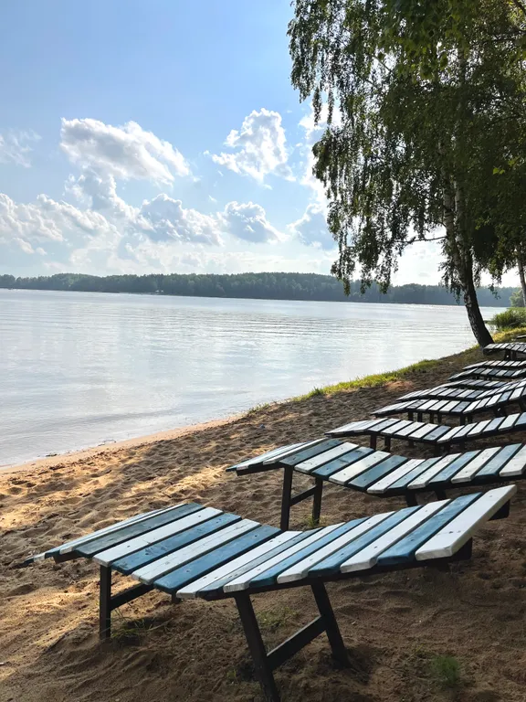 Коттедж Современный дом с баней у водохранилища — Лопотово