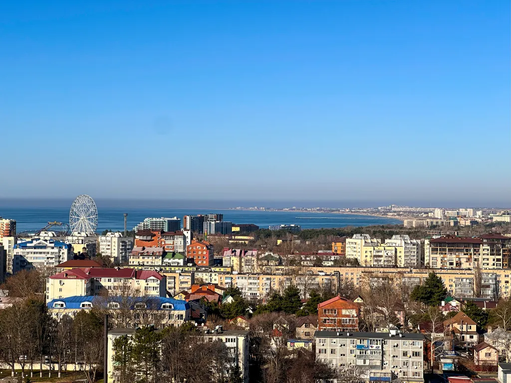 Квартира Квартира Уютная студия с видом на море в центре Анапы — Анапа