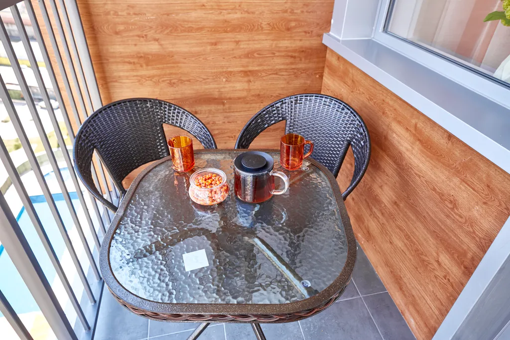 Оранжевый апартамент в ЖК Каравелла Португалии