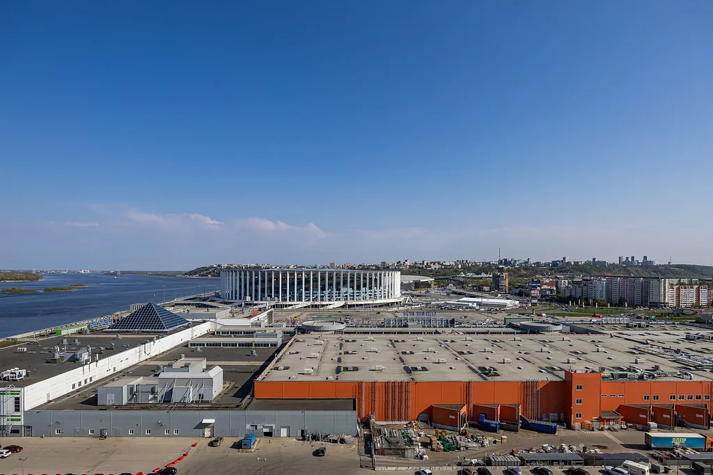 Квартира Квартира с видом на Волгу в ЖК 7 Небо на Стрелке — Нижний Новгород