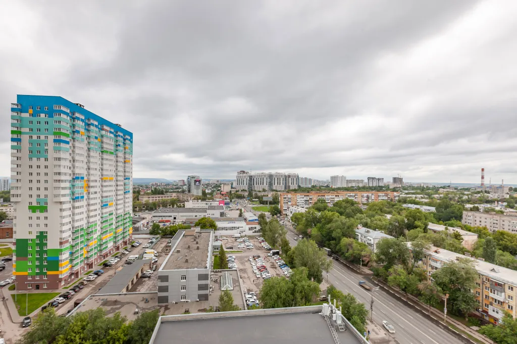 Квартира Квартира Уютная двушка с видом на горы — Самара