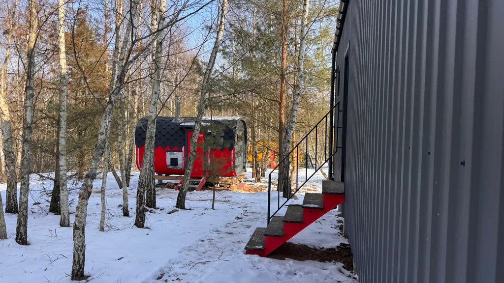 Уютный барнхаус посреди леса в 15 минутах от Минска