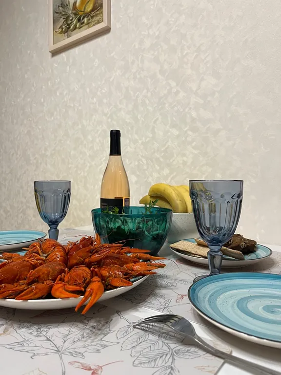 Квартира с потрясающим видом на Каму с высоты полета птиц