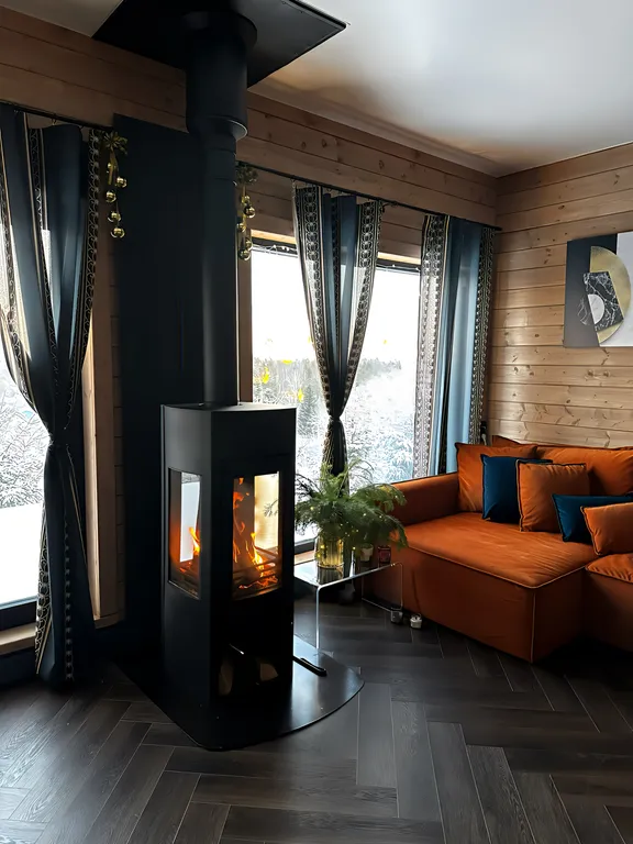 Коттедж Панорамный домик на склоне у Игоры — Орехово